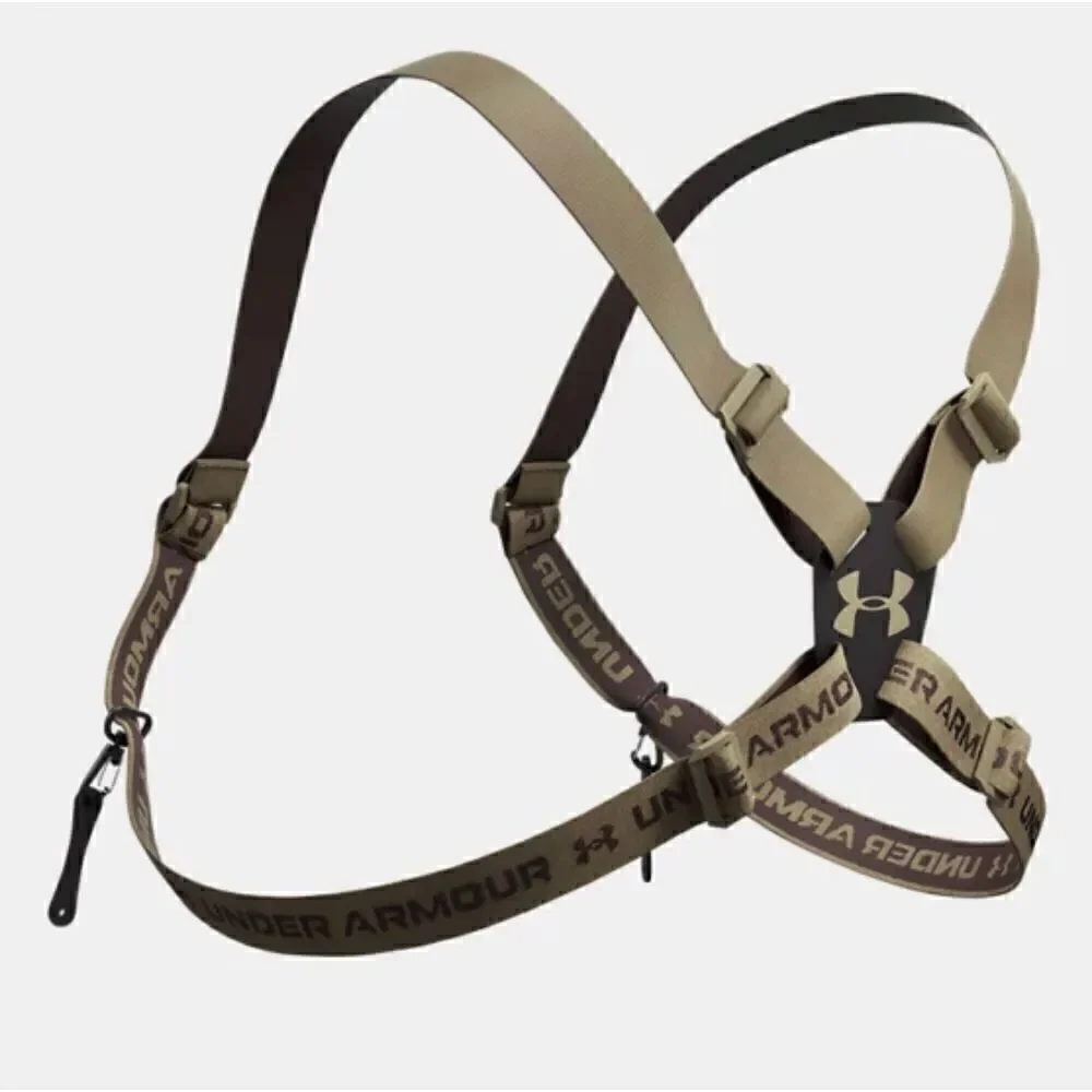 Under Armour UA Binocular Harness Brown Green Black Adjustable Military Tactical